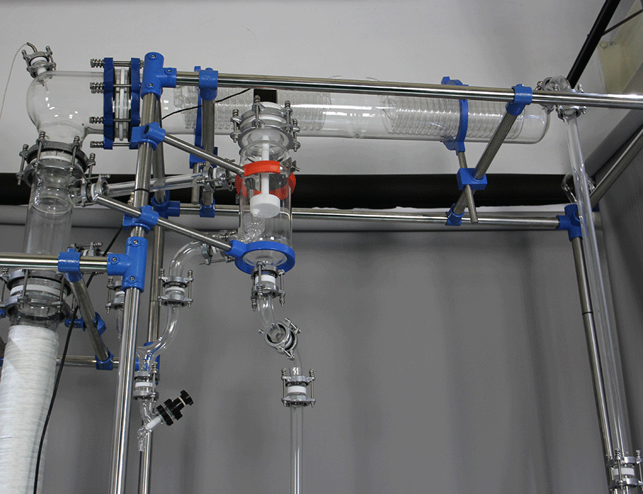 Fast Speed 10l Short Path Distillation Kit , High Vacuum Distillation