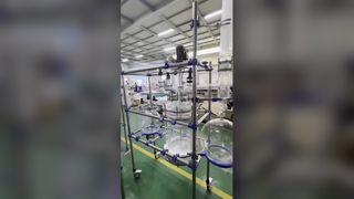 Lab Glass Reactor For Chemical Synthesis