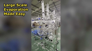 Large Rotary Evaporator for Pharma Labs