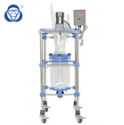 5L Laboratory Jacketed Glass Reactor Chemistry Batch Chemical Reactor