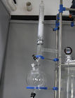 Essential Oil Extracting Chemical Glass Reactor 50l With Vertical Condenser