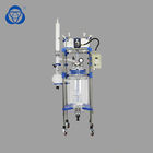 Industrial Double Layer Glass Reactor High Pressure Heating Rugged Steel Reinforced