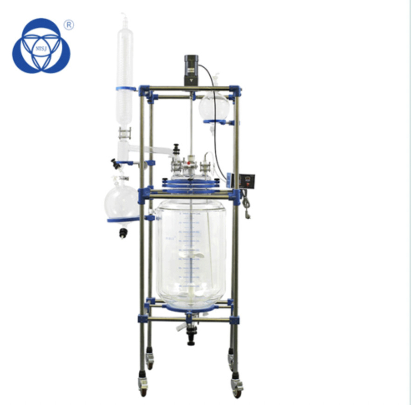100L 150L 200L Lab Glass Reactor Chemical Jacketed Reactor