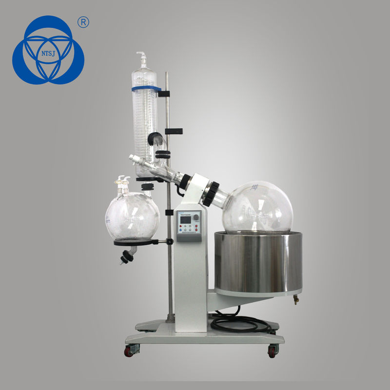 Auto Lifting Rotary Vacuum Evaporator PTFE Sealing Stainless Steel Structure industrial rotary evaporator