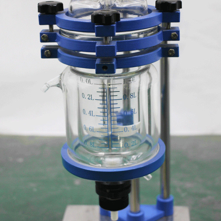 Single Layer Lab Glass Reactor High Performance 250mL-250L Volumes