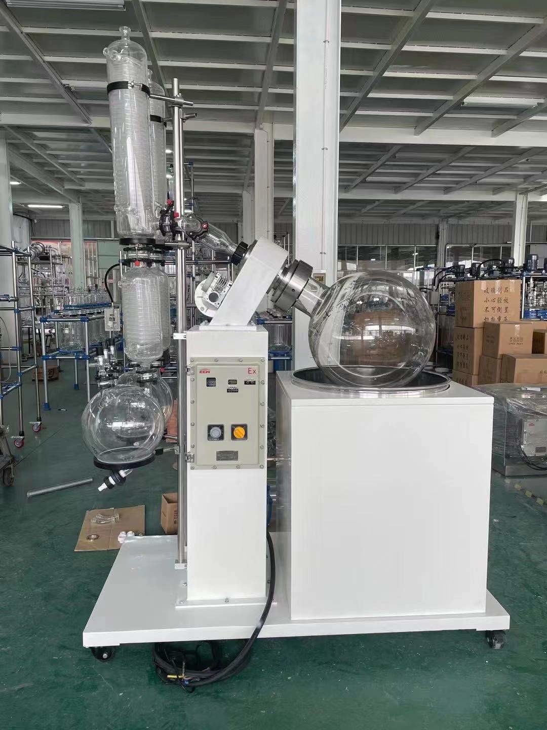 100L Vacuum Rotovap Rotary Evaporator For Solvent Recovery In Lab Or Production