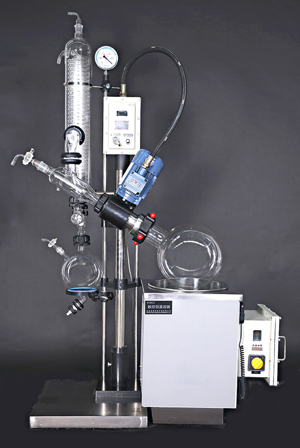 Automatic Lifting LCD Display 2l Lab Chemical Industrial Rotary Vacuum Evaporator