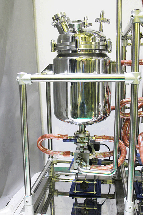 Stainless steel Fractional Wiped film molecular distillation
